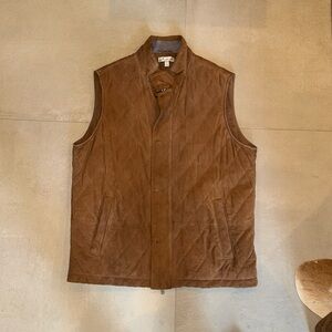 Peter Millar Suede Vest